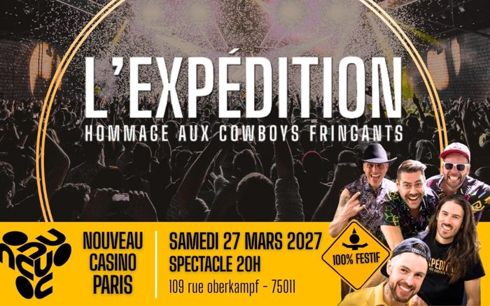 Visuel du concert : L'Expédition : Hommage aux Cowboys Fringants !