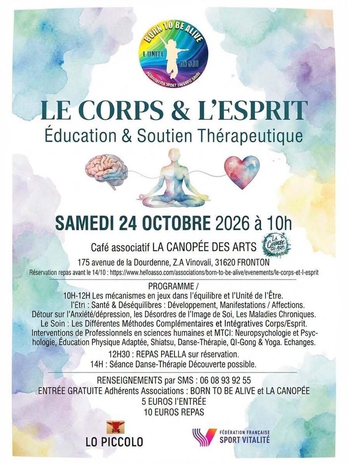 🌿 Le corps & l’esprit : une journée pour explorer leurs liens