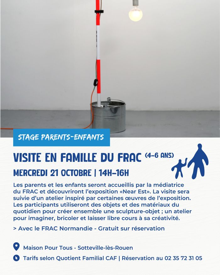Visite en famille du FRAC, Photo : L'agenda différent de la Seine-Maritime · OpenAgenda