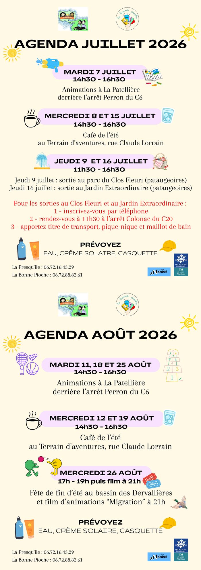Programme de l'été - La Presqu'île