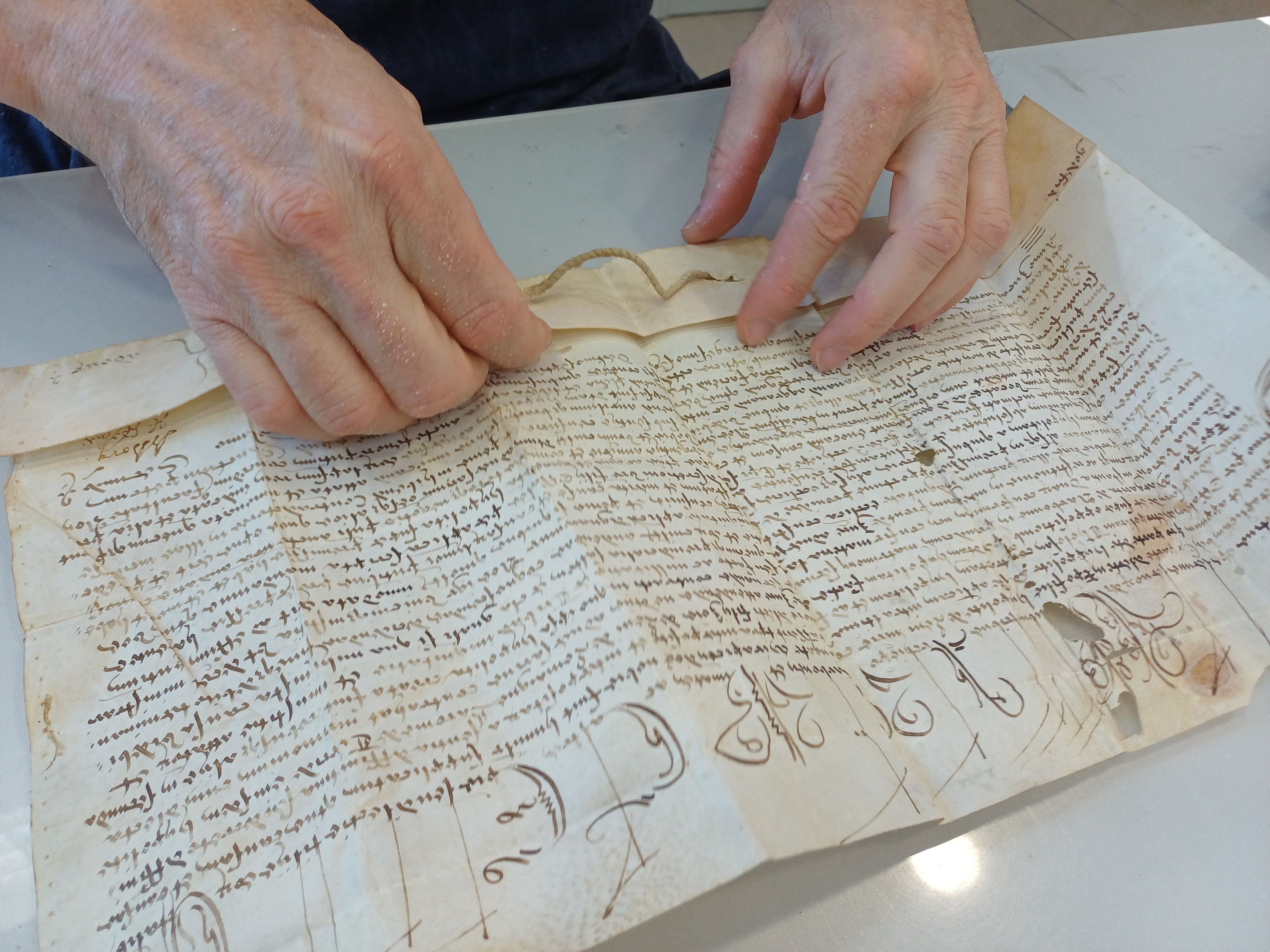 Visite commentée : "Un patrimoine à sauvegarder : la restauration des archives"