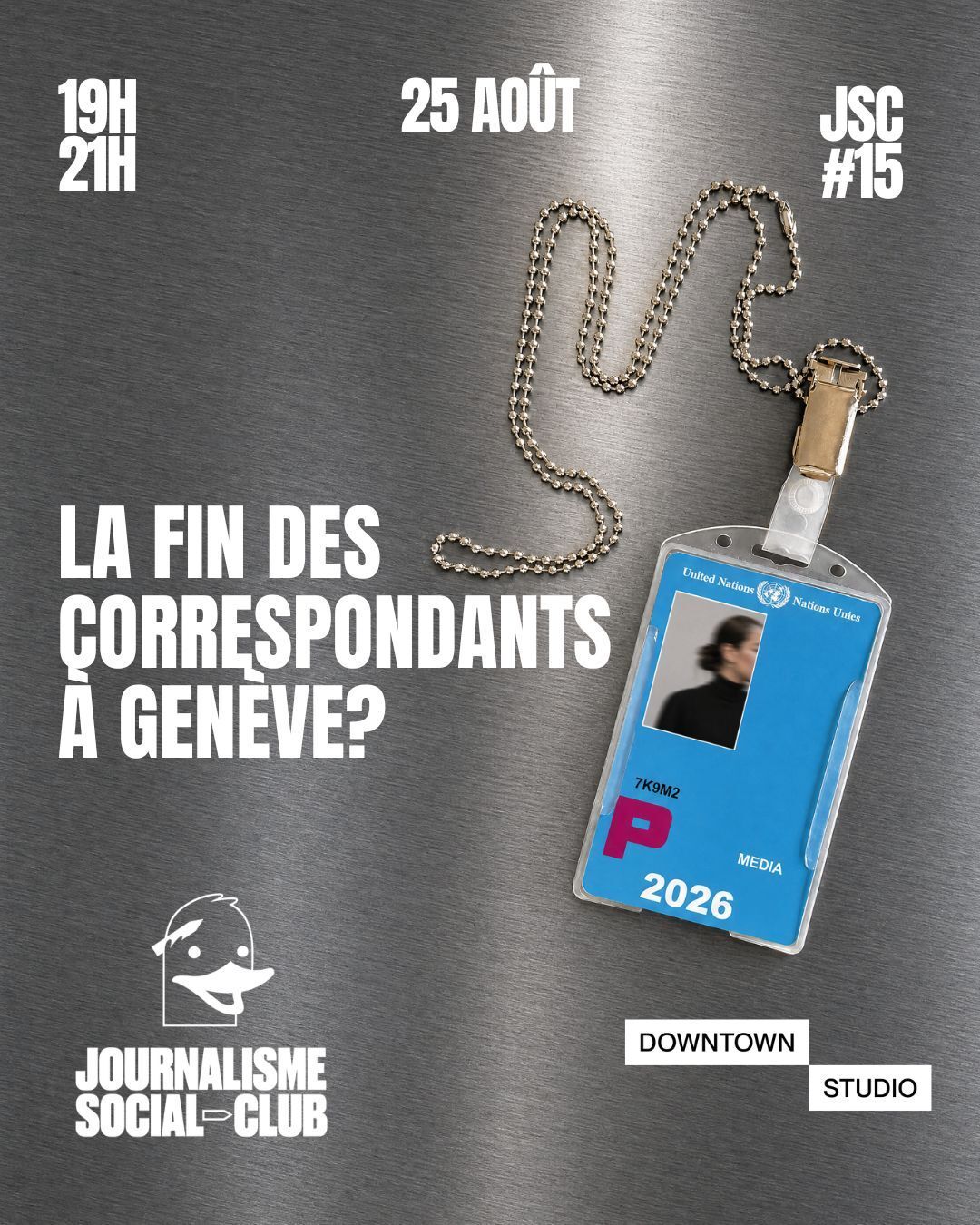 Journalisme Social Club #15: La fin des correspondants à Genève?
