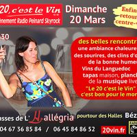 Le 20 c'est le vin