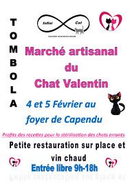 Marché artisanal du chat Valentin