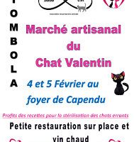 Marché artisanal du chat Valentin