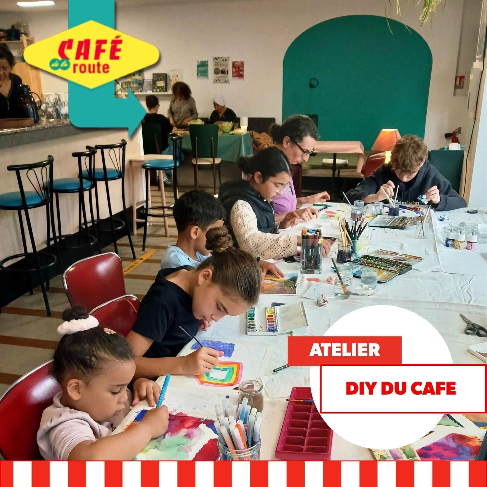 Les ateliers DIY du Café de la Route 🪡🎨