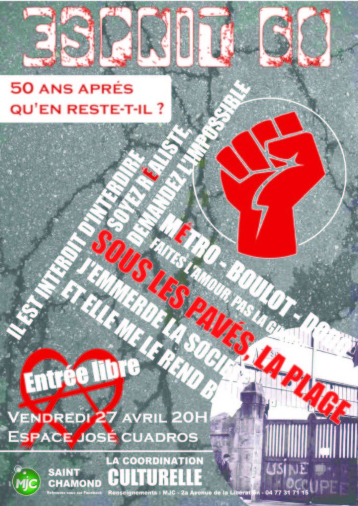 Esprit 68, 1968-2018, 50 ans aprés que reste-t-il de l’esprit 68 ?
