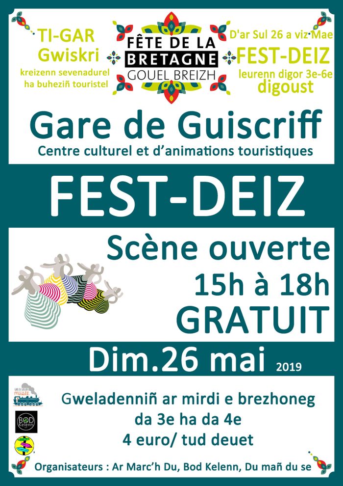 Visite du musée de la Gare de Guiscriff en breton et fest-deiz