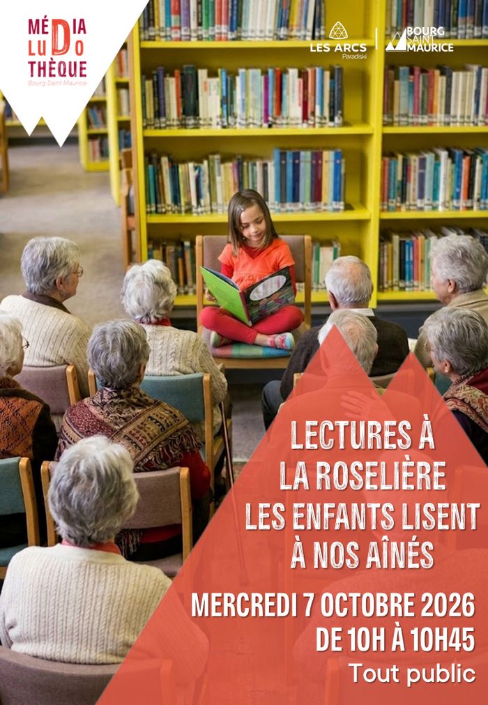 Lectures à la Roselière : Les enfants lisent à nos aînés