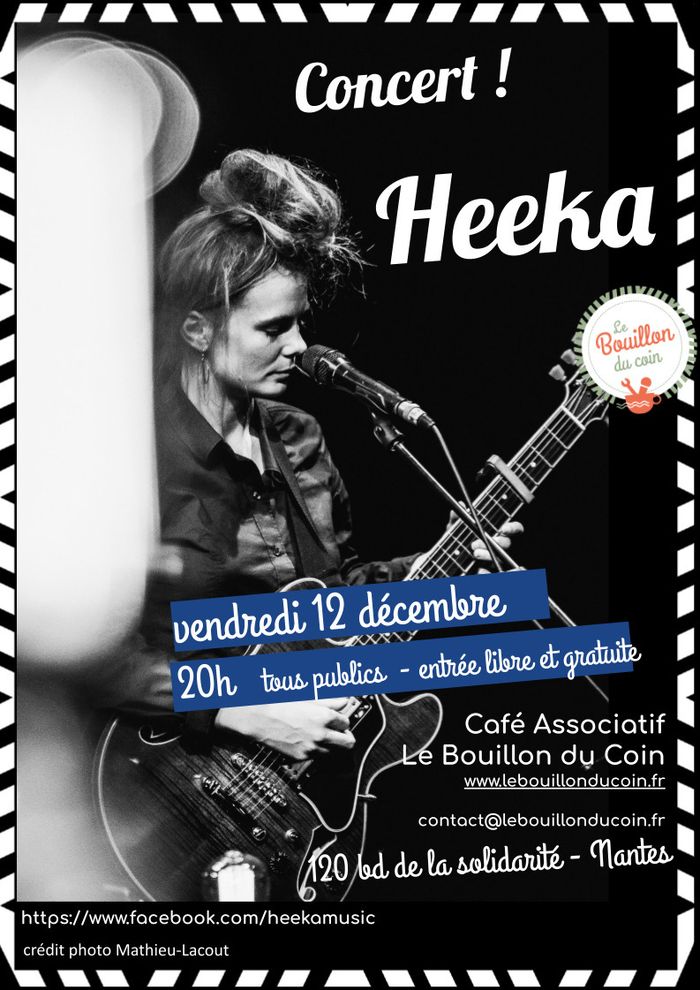 Heeka - Concert Folk-Rock