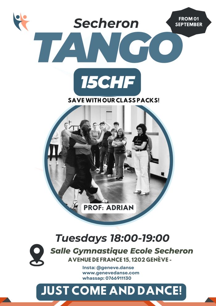 Cours Tango Argentin niv. debutant