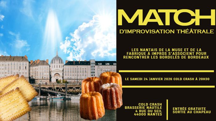 Match d'impro : La Fabrique à Impros & La Muse reçoivent Les Bordelés