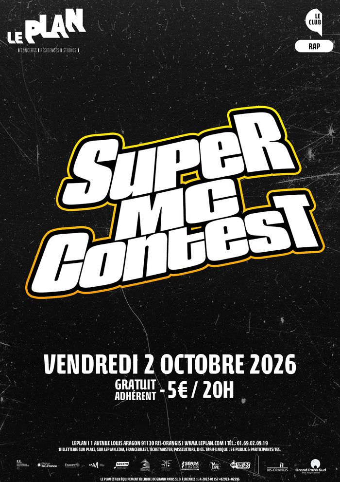 Le Super MC Contest est de retour pour sa 13ème édition, on vous y attend nombreux !