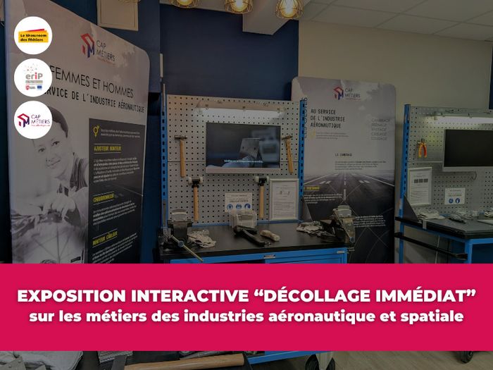 Exposition interactive de découverte métiers: venez tester les métiers en lien avec les industries aéronautique et spatiale
