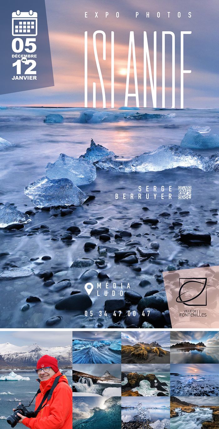 Exposition photos : ISLANDE, terre de glace