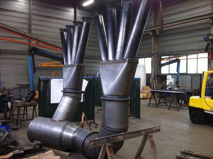 Chaudronnerie Industrielle - Fabrication d’un distributeur