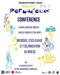 Journées de la mémoire 2026 - "Musique, esclavage et colonisation au Brésil"