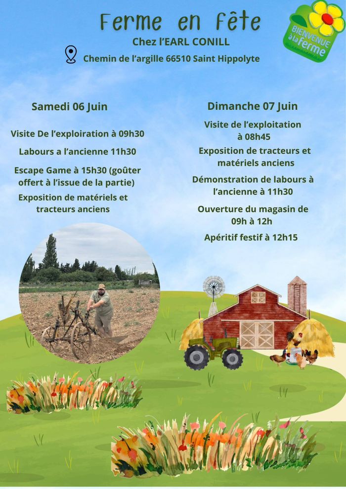 Ferme en Fête - Visite, exposition, apéritif