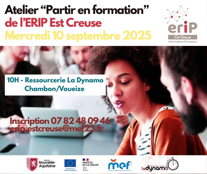 Atelier d'échanges et de découverte des formations creusoises et régionales
