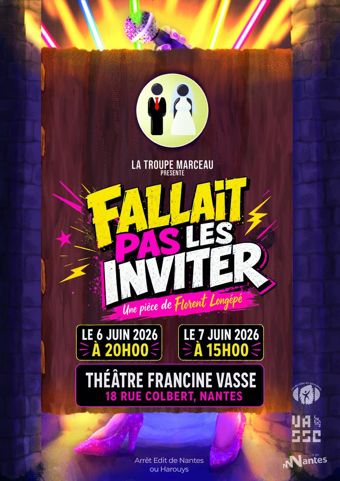 « Fallait pas les inviter ! » - Spectacle de théâtre