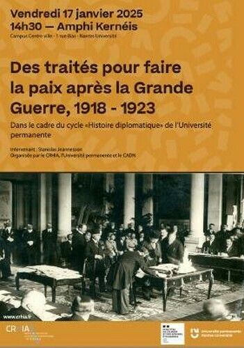 Des traités pour faire la paix après la Grande Guerre, 1918-1923