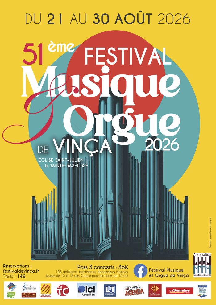 51e Festival Musique et Orgue 2026 - Récital d'orgue Javier Artigas Pina