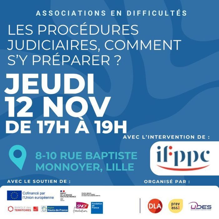 Associations en difficulté : comment anticiper les procédures judiciaires ? | 12 novembre