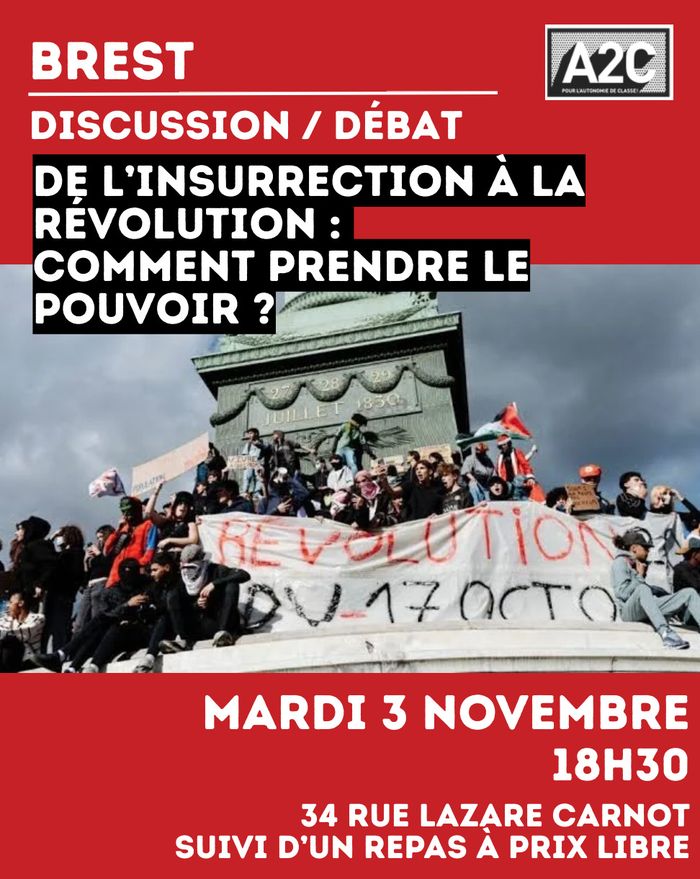  De l’insurrection à la révolution  Discussion / Débat