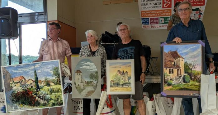 Concours de peinture en plein air "Illustrer Ginouillac"