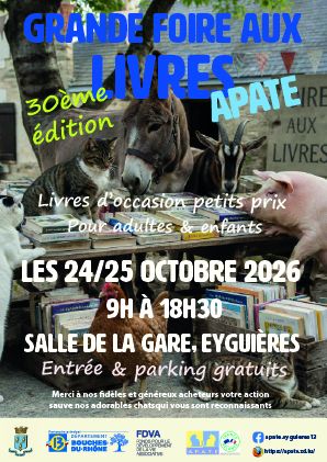 Foire aux livres d’occasion – 30e édition !