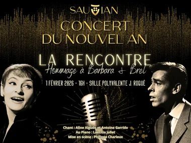 Concert – La rencontre, hommage à Barbara et Brel