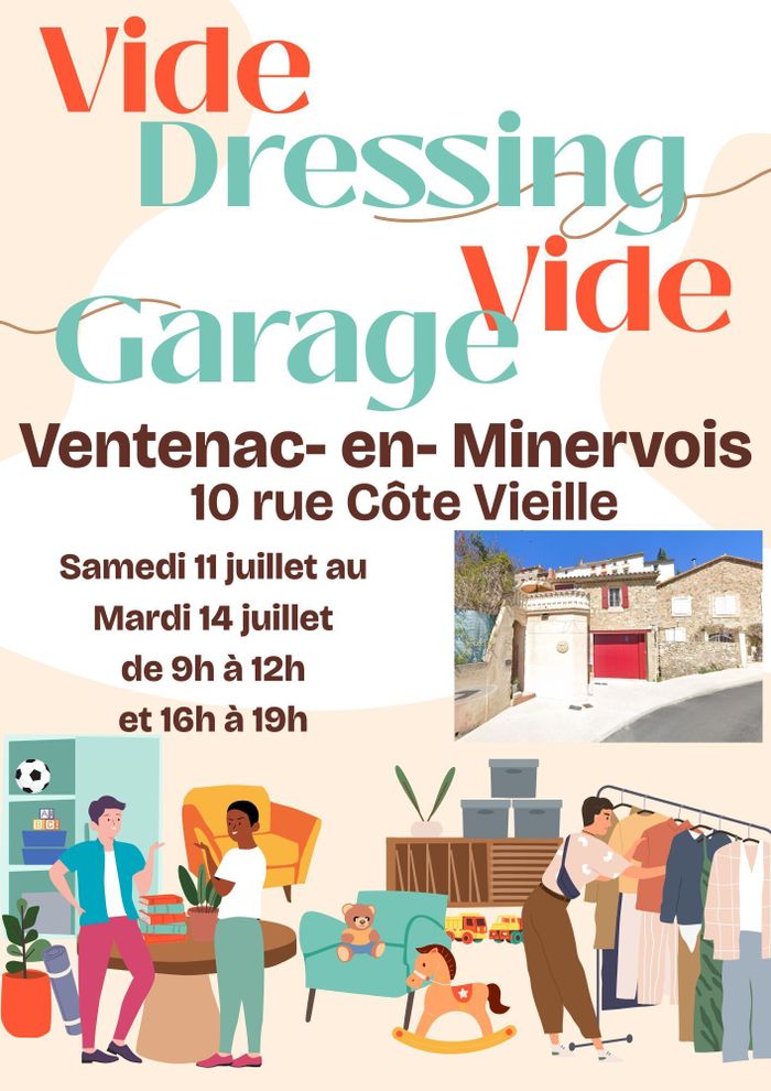Vide dressing Vide garage