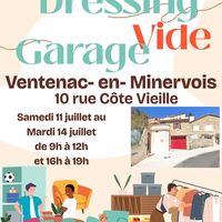 Vide dressing Vide garage
