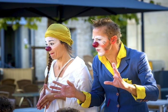 Les clowns au musée