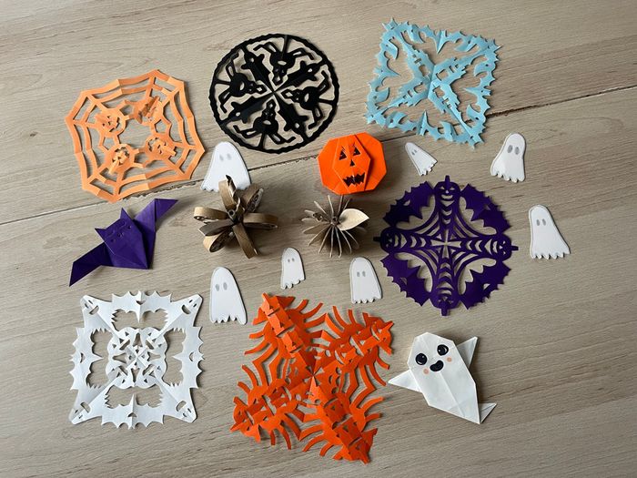 Décorations ou masques d'Halloween