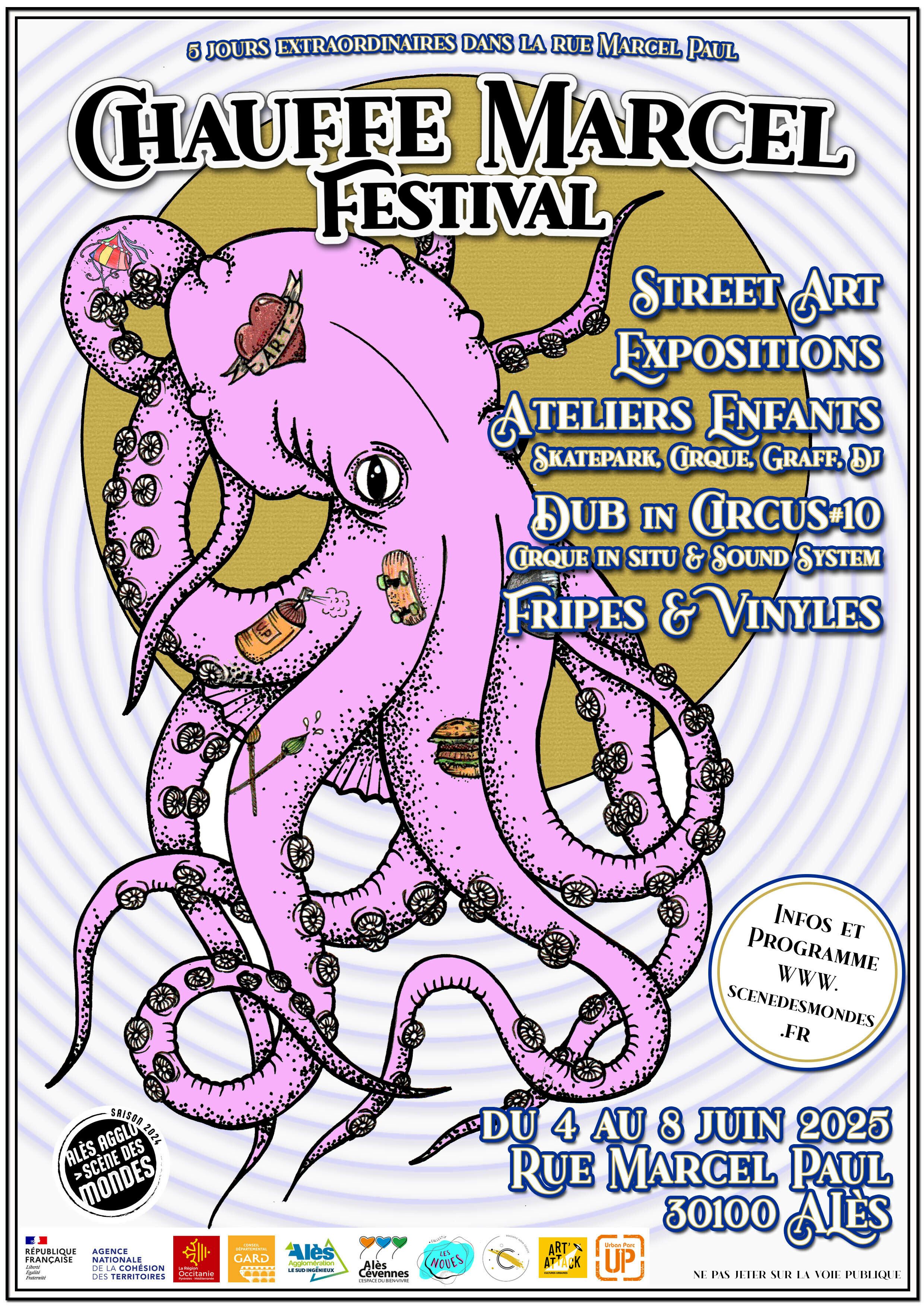 Festival Chauffe Marcel 🐙 3ème édition