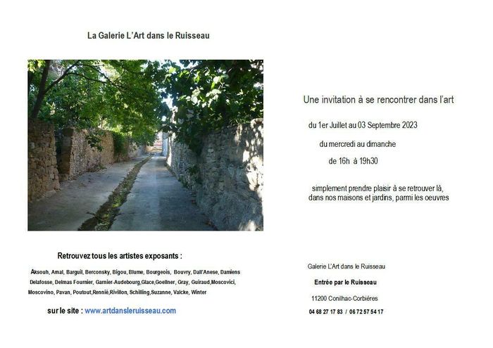 Exposition collective: Se rencontrer dans l'Art