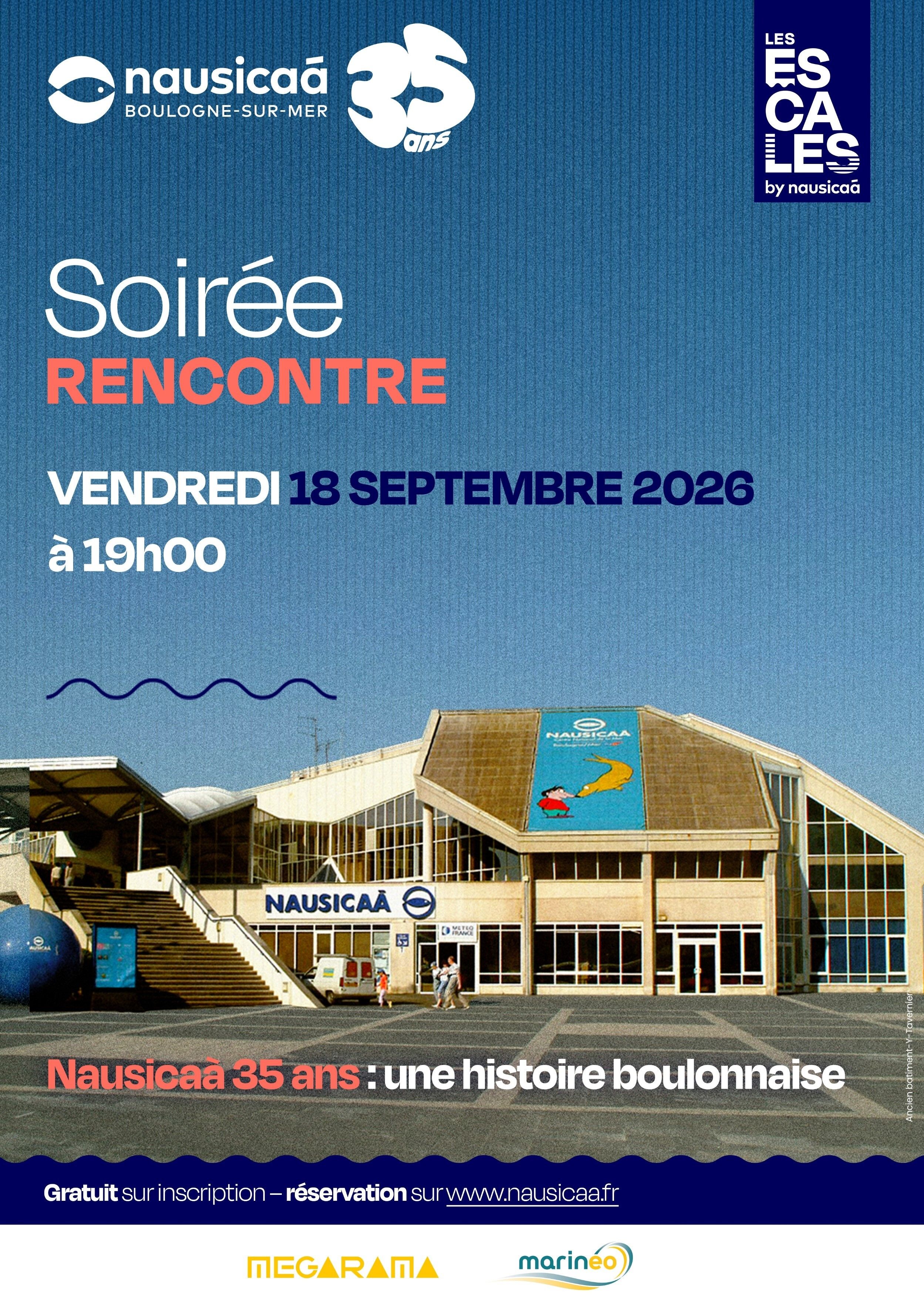 Soirée rencontre "Nausicaa, 35 ans, une histoire boulonnaise"