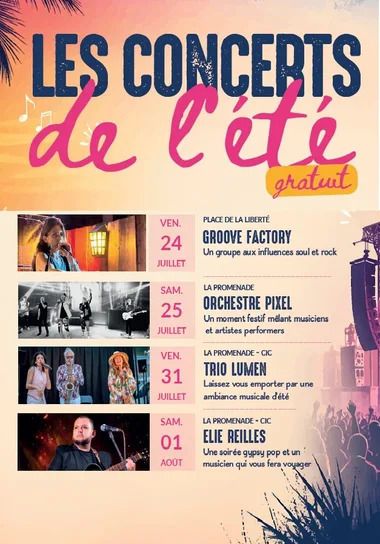 Les concerts de l'été : Elie Reilles