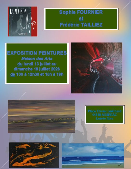 Exposition de peintures : Adrien Coiffet