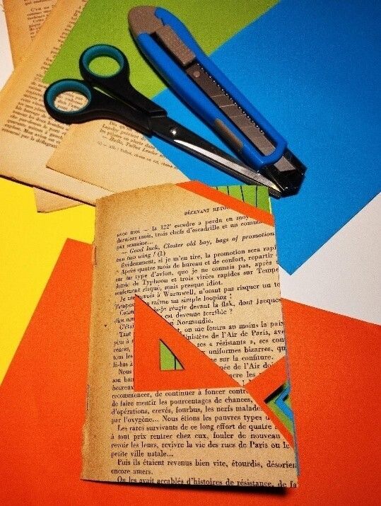 Visuel de l'événement Création de carnet en papier recyclé - Avec la Maison du livre
