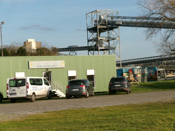 Visite du foyer des Marins / Seamen's club par l'Escale Estuaire de Gironde