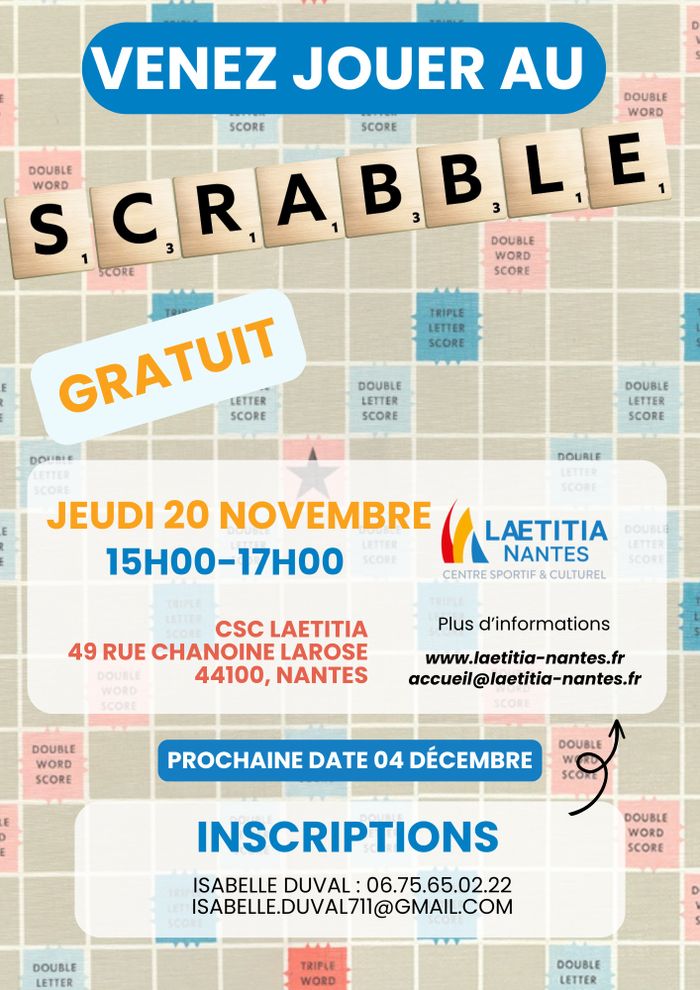 Scrabble party
