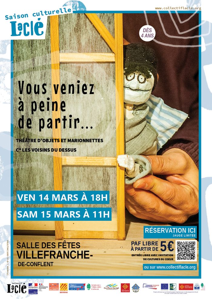 Vous veniez à peine de partir...