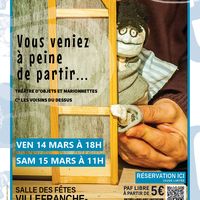 Vous veniez à peine de partir...
