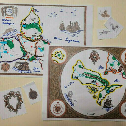 Cartes imaginaires