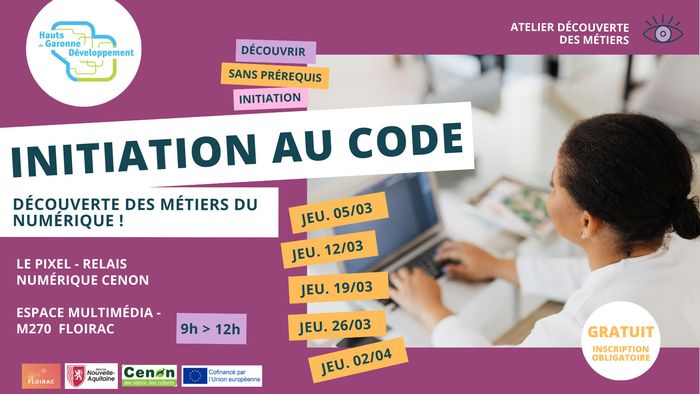 Initiations au code pour les femmes