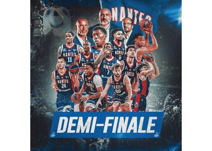 Nantes Basket Hermine (NBH) vs Poitiers - Playoffs Élite 2 - 1/2 finale
