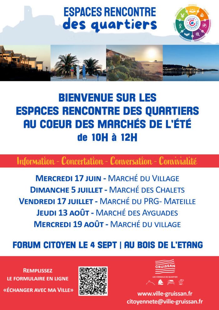 Espaces rencontre Conseils de Quartier Les Chalets