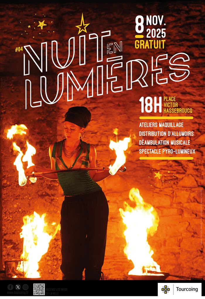La Nuit en Lumières 2025 à Tourcoing